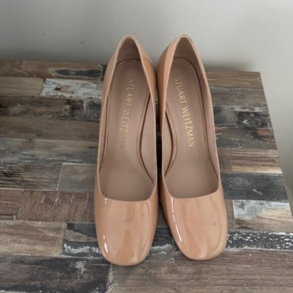 Stuart Weitzman curveblock heels new no box - Picture 10 of 13